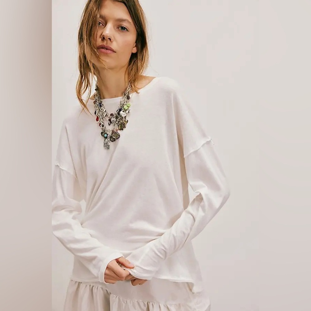 Free People Maxamillion Charm Necklace NWT - Picture 3 of 7